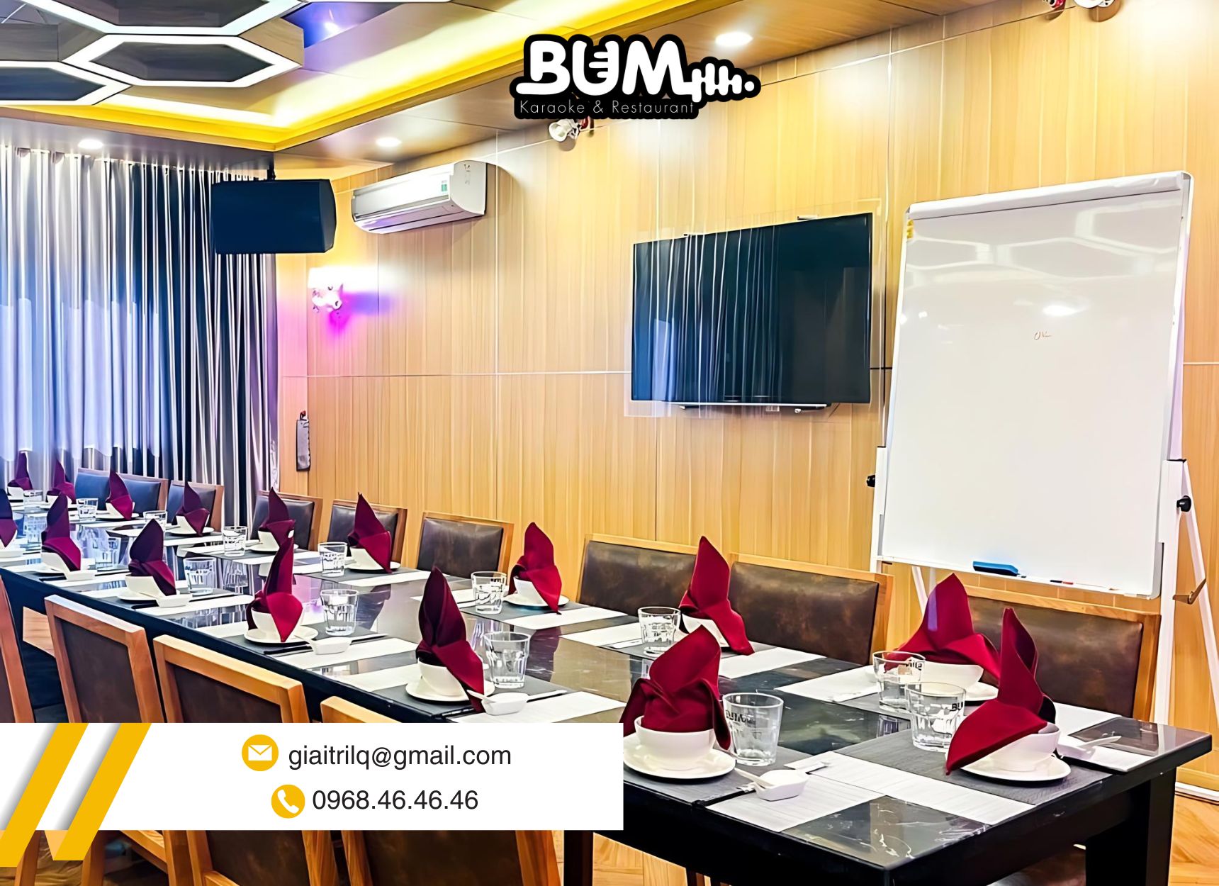 Chất lượng dịch vụ đẳng cấp khi tổ chức tiệc tại nhà hàng có phòng riêng